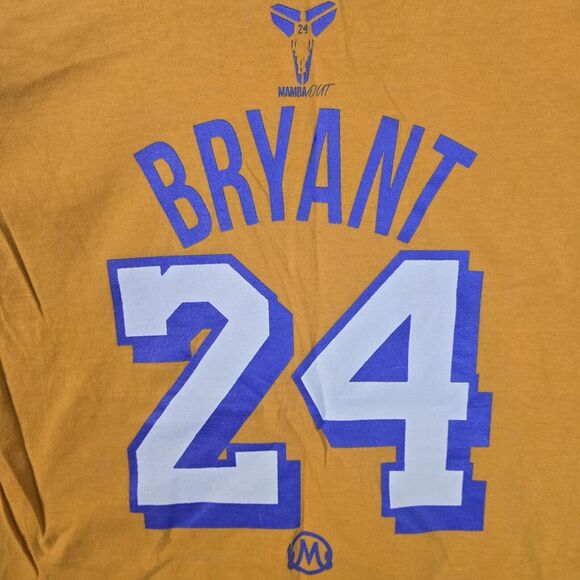 Volcom Kobe Bryant Los Angeles Lakers Mamba Out Shirt Size M Limited RARE Vtg - Picture 6 of 7